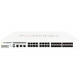 FORTINET FortiGate FG-301E Network Security/Firewall Appliance - 18 Port - 1000Base-T, 1000Base-X Gigabit Ethernet - AES (256-bit), SHA-256 - 500 VPN - USB - 17 x RJ-45 - 16 - SFP - 16 x SFP - Manageable - 1U - Rack-mountable FG-301E-LENC