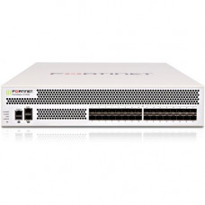 FORTINET FortiGate 3100D Network Security/Firewall Appliance - 1000Base-X, 1000Base-T, 10GBase-X - 10 Gigabit Ethernet - AES (256-bit), SHA-1 - 32 Total Expansion Slots - 2U - Rail-mountable - TAA Compliance FG-3100D-BDL-950-12