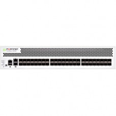 FORTINET FortiGate 3200D Network Security/Firewall Appliance - 10GBase-X - 10 Gigabit Ethernet - AES (256-bit), AES (128-bit), SHA-256 - 48 Total Expansion Slots - 2U - Rack-mountable FG-3200D-BDL-USG-874-12
