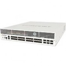 FORTINET FortiGate FG-3600E-DC Network Security/Firewall Appliance - 2 Port - 1000Base-X, 10/100/1000Base-T, 10GBase-X, 40GBase-X, 100GBase-X - 100 Gigabit Ethernet - AES (256-bit), SHA-256 - 30000 VPN - 38 Total Expansion Slots - 5 Year 24x7 FortiCare an