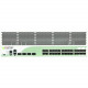 FORTINET FortiGate 3700D Network Security/Firewall Appliance - 40GBase-X, 10GBase-X, 1000Base-X 40 Gigabit Ethernet - AES (256-bit), SHA-256 - USB - 32 - QSFP+, SFP+, SFP (mini-GBIC) - 28 x SFP+ - Manageable - 3U - Rack-mountable, Rail-mountable FG-3700D-