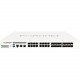FORTINET FortiGate FG-401E Network Security/Firewall Appliance - 18 Port - 1000Base-X, 10/100/1000Base-T - Gigabit Ethernet - AES (256-bit), SHA-256 - 5000 VPN - 16 x RJ-45 - 16 Total Expansion Slots - 1 Year 24x7 FortiCare and FortiGuard Unified Threat P
