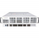 FORTINET FortiGate FG-4201F-DC Network Security/Firewall Appliance - 100GBase-X - 100 Gigabit Ethernet - AES (256-bit), SHA-256 - 30000 VPN - 28 Total Expansion Slots - 1 Year 24x7 FortiCare and FortiGuard Enterprise Protection - 3U - Rack-mountable, Rail