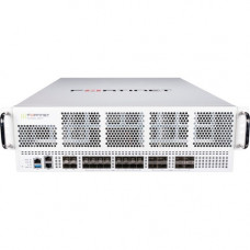 FORTINET FortiGate FG-4201F-DC Network Security/Firewall Appliance - 100GBase-X - 100 Gigabit Ethernet - AES (256-bit), SHA-256 - 30000 VPN - 28 Total Expansion Slots - 1 Year 24x7 FortiCare and FortiGuard Unified Threat Protection (UTP) - 3U - Rack-mount