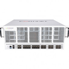 FORTINET FortiGate FG-4400F Network Security/Firewall Appliance - 1000Base-X, 10GBase-X, 40GBase-X, 100GBase-X - 100 Gigabit Ethernet - SHA-256, AES (256-bit) - 30000 VPN - 32 Total Expansion Slots - 5 Year 24X7 FortiCare and FortiGuard Enterprise Protect