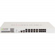 FORTINET FortiGate 500D Network Security/Firewall Appliance - 10 Port Gigabit Ethernet - USB - 10 x RJ-45 - 8 - 8 x SFP - Manageable - Rack-mountable, Desktop FG-500D