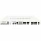 FORTINET FortiGate 501E Network Security/Firewall Appliance - 8 Port - 1000Base-X, 1000Base-T, 10GBase-X - Gigabit Ethernet - AES (128-bit), AES (256-bit), SHA-256 - 8 x RJ-45 - 10 Total Expansion Slots - 1U - Rack-mountable FG-501E-BDL