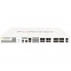 FORTINET FortiGate FG-501E Network Security/Firewall Appliance - 10 Port - 1000Base-X, 1000Base-T, 10GBase-X Gigabit Ethernet - AES (128-bit), AES (256-bit), SHA-256 - 500 VPN - USB - 9 x RJ-45 - 10 - SFP, SFP+ - 8 x SFP - 2 x SFP+ - Manageable - 1U - Rac