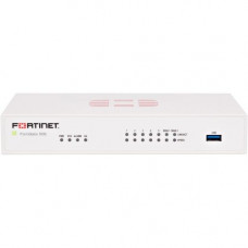 FORTINET FortiGate 50E Network Security/Firewall Appliance - 7 Port - 1000Base-T Gigabit Ethernet - AES (256-bit), SHA-1 - USB - 7 x RJ-45 - Manageable - Rack-mountable, Desktop FG-50E-BDL-950-12