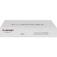 FORTINET FortiGate 60E Network Security/Firewall Appliance - 10 Port - 1000Base-T - Gigabit Ethernet - AES (256-bit), SHA-1 - 10 x RJ-45 - Desktop FG-60E-POE-BDL-871-36