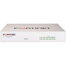 FORTINET FortiGate FG-60F Network Security/Firewall Appliance - 10 Port - 10/100/1000Base-T - Gigabit Ethernet - AES (256-bit), SHA-256 - 200 VPN - 10 x RJ-45 - 3 Year FortiCare 24X7 + FortiGuard Enterprise Protection - Desktop, Wall Mountable FG-60F-BDL-