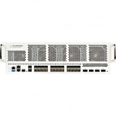 FORTINET FortiGate 6300F Network Security/Firewall Appliance - 10GBase-X, 100GBase-X, 40GBase-X 100 Gigabit Ethernet - AES (128-bit), AES (256-bit), SHA-256 - USB - 31 - SFP+, SFP28, QSFP28 - 3 x SFP+ - Manageable - 3U - Rack-mountable - TAA Compliance FG