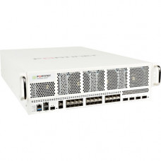 FORTINET FortiGate FG-6301F-DC Network Security/Firewall Appliance - 10GBase-X, 100GBase-X, 40GBase-X - 100 Gigabit Ethernet - AES (256-bit), SHA-256 - 30000 VPN - 30 Total Expansion Slots - 3 Year 24x7 FortiCare and FortiGuard Enterprise Protection - 3U 