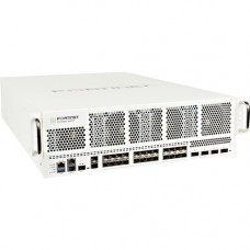 FORTINET FortiGate FG-6501F-DC Network Security/Firewall Appliance - 100GBase-X, 40GBase-X, 10GBase-X - 100 Gigabit Ethernet - AES (256-bit), SHA-256 - 30000 VPN - 30 Total Expansion Slots - 1 Year 24x7 FortiCare and FortiGuard Enterprise Protection - 3U 