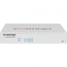 FORTINET FortiGate FG-80F Network Security/Firewall Appliance - 10 Port - 1000Base-T, 1000Base-X - Gigabit Ethernet - AES (256-bit), SHA-256 - 200 VPN - 10 x RJ-45 - 2 Total Expansion Slots - Desktop, Wall Mountable, Rack-mountable FG-80F-LENC
