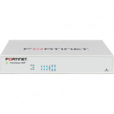 FORTINET FortiGate FG-81F Network Security/Firewall Appliance - 10 Port - 1000Base-T, 1000Base-X - Gigabit Ethernet - AES (256-bit), SHA-256 - 200 VPN - 10 x RJ-45 - 2 Total Expansion Slots - 1 Year ASE FortiCare and FortiGuard 360 Protection - Desktop, W