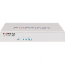 FORTINET FortiGate FG-80F Network Security/Firewall Appliance - 10 Port - 1000Base-T, 1000Base-X - Gigabit Ethernet - AES (256-bit), SHA-256 - 200 VPN - 10 x RJ-45 - 2 Total Expansion Slots - 5 Year 24x7 FortiCare and FortiGuard Unified (UTM) - Desktop, W