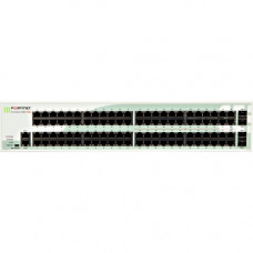 FORTINET FortiGate 98D-POE Network Security/Firewall Appliance - 98 Port - 1000Base-T, 1000Base-X - Gigabit Ethernet - AES (256-bit), SHA-1 - 74 x RJ-45 - 4 Total Expansion Slots - 2U - Rack-mountable FG-98D-POE