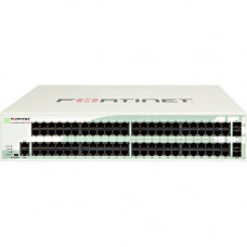 FORTINET FortiGate 98D-POE Network Security/Firewall Appliance - 98 Port - 1000Base-T, 1000Base-X Gigabit Ethernet - AES (256-bit), SHA-1 - USB - 74 x RJ-45 - 24 x PoE Ports - 4 - SFP - 4 x SFP - Manageable - 2U - Rack-mountable FG-98D-POE-BDL-871-60