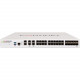 FORTINET FortiGate 800D Network Security/Firewall Appliance - 24 Port - 1000Base-X, 1000Base-T, 10GBase-X 10 Gigabit Ethernet - AES (256-bit), SHA-1 - USB - 24 x RJ-45 - 10 - SFP, SFP+ - 8 x SFP - 2 x SFP+ - Manageable - 1U - Rack-mountable FG-800D-BDL-US