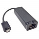 Fujitsu MicroUSB to LAN Conversion Adapter - USB 2.0 - 1 Port(s) - 1 x Network (RJ-45) - Twisted Pair FPCCBL58AP