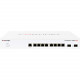 FORTINET FortiSwitch 108E-FPOE Ethernet Switch - 8 Ports - Manageable - 2 Layer Supported - Modular - Twisted Pair, Optical Fiber - 1U High - Desktop, Rack-mountable, Standalone FS-108E-FPOE