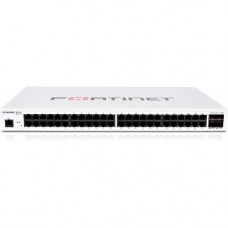 FORTINET FortiSwitch FS-248D Ethernet Switch - 48 Ports - Manageable - Modular - Twisted Pair, Optical Fiber - 1U High - Rack-mountable, Standalone - Lifetime Limited Warranty - TAA Compliance FS-248D