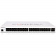 FORTINET FortiSwitch FS-248D Ethernet Switch - 48 Ports - Manageable - Modular - Twisted Pair, Optical Fiber - 1U High - Rack-mountable, Standalone - Lifetime Limited Warranty - TAA Compliance FS-248D