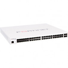 FORTINET FortiSwitch 448D-FPOE Ethernet Switch - 48 Ports - Manageable - 3 Layer Supported - Modular - Optical Fiber, Twisted Pair - 1U High - Rack-mountable - Lifetime Limited Warranty - TAA Compliance FS-448D-FPOE