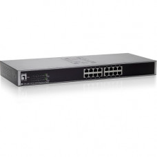 Cp Technologies LevelOne FSW-1650 16-Port 10/100 19" Rack Mountable Switch - 16 Ports - 2 Layer Supported - RoHS Compliance FSW-1650