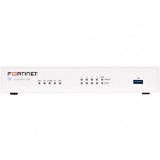 FORTINET FortiWifi FWF-30E Network Security/Firewall Appliance - 5 Port - 1000Base-T - Gigabit Ethernet - Wireless LAN IEEE 802.11a/b/g/n - AES (256-bit), SHA-256 - 100 VPN - 5 x RJ-45 - Desktop, Rack-mountable FWF-30E-Y