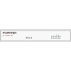 FORTINET FortiWifi FWF-40F Network Security/Firewall Appliance - 5 Port - 10/100/1000Base-T - Gigabit Ethernet - Wireless LAN IEEE 802.11ac - AES (256-bit), SHA-256 - 200 VPN - 5 x RJ-45 - 1 Year 24x7 FortiCare and FortiGuard UTP - Desktop, Wall Mountable