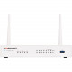 FORTINET FortiWifi 50E Network Security/Firewall Appliance - 7 Port - 1000Base-T Gigabit Ethernet - Wireless LAN IEEE 802.11n - 7 x RJ-45 - Manageable - 1 Year - Desktop FWF-50E-2R-BDL