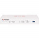 FORTINET FortiWiFi 50E Network Security/Firewall Appliance - 7 Port - 1000Base-T Gigabit Ethernet - Wireless LAN IEEE 802.11a/b/g/n - AES (256-bit), SHA-1 - USB - 7 x RJ-45 - Manageable - Desktop FWF-50E-BDL-871-12