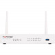 FORTINET FortiWiFi 50E Network Security/Firewall Appliance - 7 Port - 1000Base-T - Gigabit Ethernet - Wireless LAN IEEE 802.11a/b/g/n - AES (256-bit), SHA-1 - 7 x RJ-45 - Desktop FWF-50E-BDL-USG