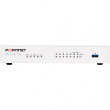FORTINET FortiWifi FWF-50E Network Security/Firewall Appliance - 7 Port - 10/100/1000Base-T - Gigabit Ethernet - Wireless LAN IEEE 802.11a/b/g/n - AES (256-bit), SHA-256 - 200 VPN - 7 x RJ-45 - Desktop FWF-50E-F