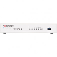 FORTINET FortiWifi FWF-50E Network Security/Firewall Appliance - 7 Port - 10/100/1000Base-T - Gigabit Ethernet - Wireless LAN IEEE 802.11a/b/g/n - AES (256-bit), SHA-256 - 200 VPN - 5 x RJ-45 - 5 Year 24X7 Forticare and Fortiguard UTP - Desktop FWF-50E-K-