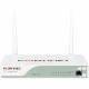 FORTINET FortiWifi 60DM Network Security/Firewall Appliance - 10 Port Gigabit Ethernet - Wireless LAN IEEE 802.11n - 10 x PoE Ports - Manageable - Desktop FWF-60DM-BDL-950-12