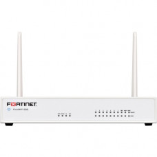 FORTINET FortiWifi FWF-60E Network Security/Firewall Appliance - 10 Port - 1000Base-T - Gigabit Ethernet - Wireless LAN IEEE 802.11ac - AES (256-bit), SHA-256 - 200 VPN - 10 x RJ-45 - 5 Year 24x7 Forticare and Enterprise Protection - Desktop, Wall Mountab