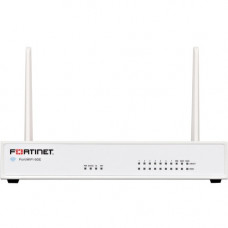 FORTINET FortiWifi FWF-60E Network Security/Firewall Appliance - 10 Port - 1000Base-T - Gigabit Ethernet - Wireless LAN IEEE 802.11ac - AES (256-bit), SHA-256 - 200 VPN - 10 x RJ-45 - 3 Year 24x7 Forticare and Unified Threat Protection - Desktop, Wall Mou