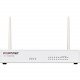 FORTINET FortiWifi FWF-60E Network Security/Firewall Appliance - 10 Port - 1000Base-T - Gigabit Ethernet - Wireless LAN IEEE 802.11ac - AES (256-bit), SHA-256 - 200 VPN - 10 x RJ-45 - 3 Year 24x7 Forticare and Unified Threat Protection - Desktop, Wall Mou