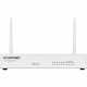 FORTINET FortiWifi FWF-60E Network Security/Firewall Appliance - 10 Port - 1000Base-T - Gigabit Ethernet - Wireless LAN IEEE 802.11 a/b/g/n/ac - AES (256-bit), SHA-256 - 200 VPN - 10 x RJ-45 - 3 Year 24x7 FortiCare and FortiGuard UTP - Desktop, Wall Mount