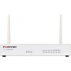 FORTINET FortiWifi FWF-60E Network Security/Firewall Appliance - 10 Port - 1000Base-T - Gigabit Ethernet - Wireless LAN IEEE 802.11ac - AES (256-bit), SHA-256 - 200 VPN - 10 x RJ-45 - Desktop, Wall Mountable FWF-60E-E