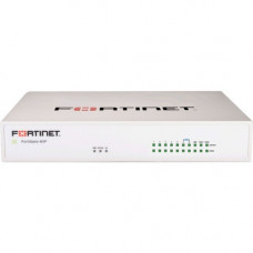 FORTINET FortiWifi FWF-60F Network Security/Firewall Appliance - 10 Port - 10/100/1000Base-T - Gigabit Ethernet - Wireless LAN IEEE 802.11ac - SHA-256, AES (256-bit) - 200 VPN - 9 x RJ-45 - Desktop, Rack-mountable, Wall Mountable FWF-60F-N