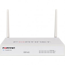 FORTINET FortiWifi 61E Network Security/Firewall Appliance - 10 Port - 1000Base-T - Gigabit Ethernet - Wireless LAN IEEE 802.11ac - AES (256-bit), SHA-1 - 10 x RJ-45 - Desktop FWF-61E-BDL-USG
