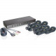 IOGEAR 8-Port Dual Link DVI KVMP Switch KIT - 8 Computer(s) - 1 Local User(s) - 2560 x 1600 - 12 x USB - 9 x DVI1 x VGA - TAA Compliance GCS1208KIT1