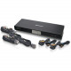 IOGEAR 4-Port Dual-Link DVI and DisplayPort KVMP Kit with 7.1 Audio (TAA Compliant) - 4 Computer(s) - 1 Local User(s) - 3840 x 2160 - 8 x USB - 5 x DVI - TAA Compliant - TAA Compliance GCS1784DPKIT