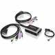 IOGEAR GCS932UB KVM Switch - 2 x 1 - 4 x Type A USB, 2 x DVI-D Video, 2 x Mini-phone Stereo Audio, 2 x Mini-phone Microphone - RoHS Compliance GCS932UB