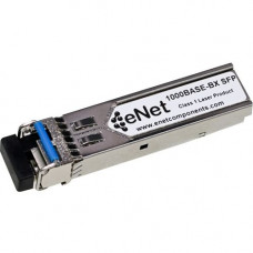 Enet Components Cisco Compatible GLC-BX-U-20K - Functionally Identical 1000BASE-BX-U SFP Bi-Di Tx1310nm/Rx1490nm 20km Simplex LC Connector - Programmed, Tested, and Supported in the USA, Lifetime Warranty" GLC-BX-U-20K-ENC