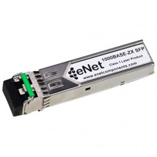 Enet Components Cisco Compatible GLC-ZX-SMD - Functionally Identical 1000BASE-ZX SFP 1550nm DOM Enabled 80km Duplex LC Connector - Programmed, Tested, and Supported in the USA, Lifetime Warranty" GLC-ZX-SMD-ENC